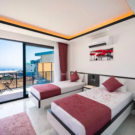 ヴィラ Kalkan'da Deniz Manzarali