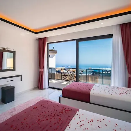 Kalkan'da Deniz Manzarali ヴィラ *